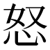 怒