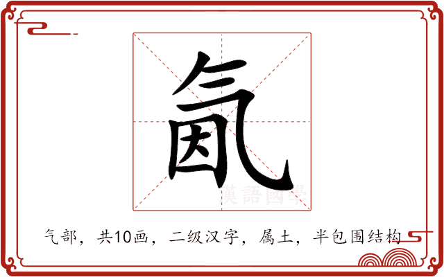 氤